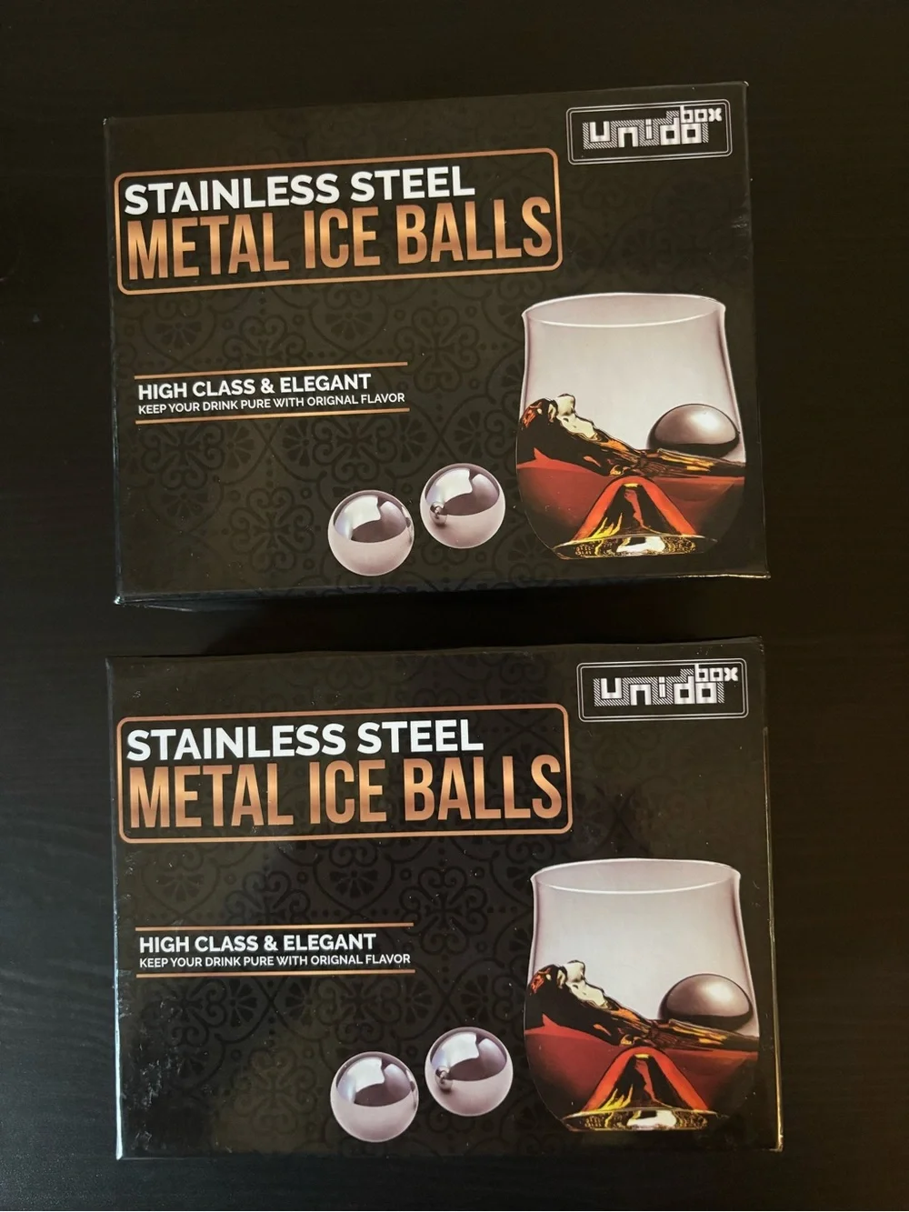 Stainless Steel ‘Ice’ Balls NEW